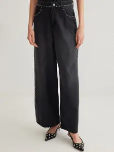 Trendyol Women Slash Knee Jeans