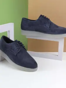 Mochi Men Textured Suede Derbys