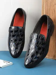 Metro Men Leather Formal Slip-On Shoes