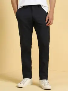 Allen Solly Men Mid-Rise Slim Fit Trousers