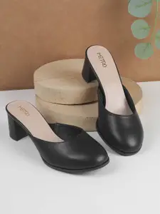 Metro Women Block Heeled Pumps