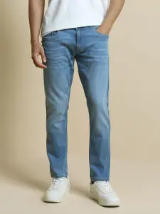 Allen Solly Men Slim Fit Mid-Rise Light Fade Clean Look Jeans