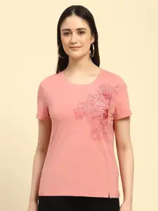 Global Republic Embellished Embroidered Top