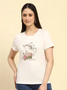 Global Republic Embellished Embroidered Top