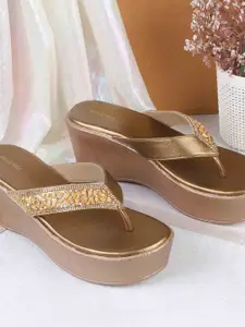 WALKWAY by Metro Embellished Flatform Sandals