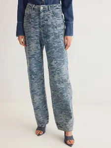 Trendyol Women Highly Distressed Heavy Fade Cotton Jeans