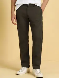 Allen Solly Men Slim Fit Cotton Regular Trousers