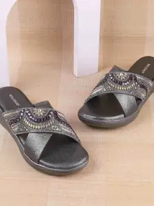 WALKWAY by Metro Women Embellished Slip-On Flats