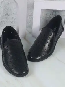 Mochi Men Textured Leather Derbys