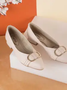 Metro Embellished Block Heel Pumps