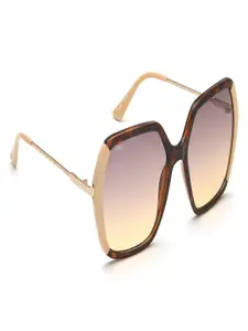 Image Women Square Sunglasses with UV Protected Lens IMS785C2SG