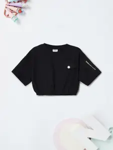 max Cotton Blouson Top