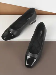 Metro Women Textured Pumps