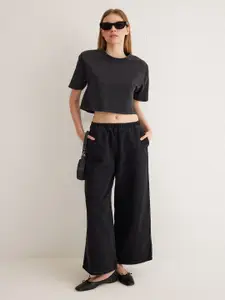 Trendyol Women Wide Leg Mid-Rise Jeans