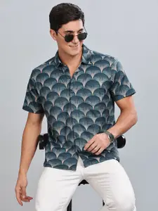 BULLMER Men Standard Opaque Printed Casual Shirt