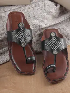 Mochi Leather Wedge with Buckles