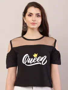 Raabta Fashion Cold-Shoulder Top