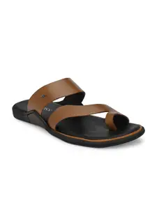 Egoss Men Genuine Leather Comfort Sandals