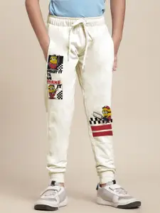 Kids Ville Regular Fit Minions Printed Jogger For Boys