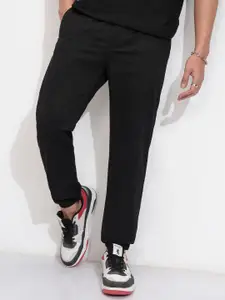 HIGHLANDER Men Solid Half Elasticated Jogger