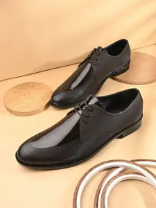 Invictus Men Woven Design Formal Derbys