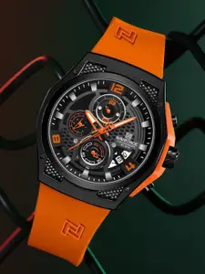 Naviforce Men Dial & Straps Analogue Watch NF8051T_B B O