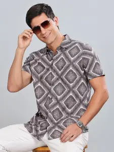 BULLMER Men Standard Printed Casual Shirt