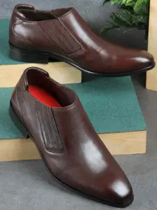 Mochi Men Leather Formal Slip-Ons