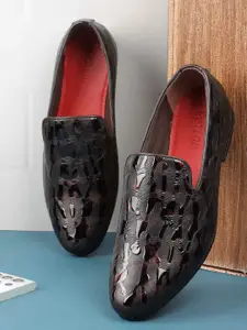 Metro Men Leather Formal Slip-On Shoes