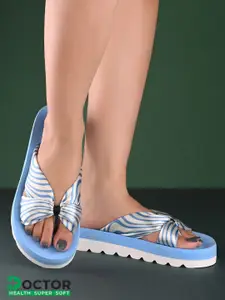 DOCTOR HEALTH SUPER SOFT Women Printed Slip-On