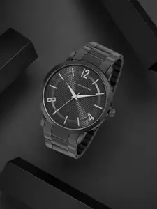 French Connection Men  Dial & Stainless Steel Bracelet Style Straps Analogue Watch FCN052B