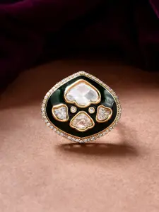 Voylla Kundan Elegance Rajputana Ring