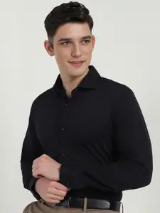 Allen Solly Sport Men Slim Fit Solid Cotton Formal Shirt