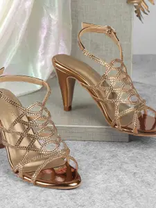 Metro Embellished Block Gladiators