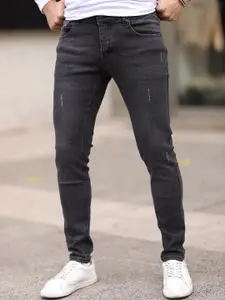 Trendyol Men Regular Fit Mid-Rise Mildly Distressed Jeans