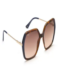 Image Women Square Sunglasses with UV Protected Lens IMS785C3SG