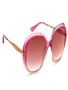 Image Women Square Sunglasses with UV Protected Lens IMS762C3SG