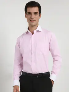 Allen Solly Sport Men Vertical Striped Cotton Formal Shirt