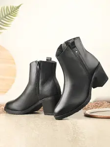 The Roadster Lifestyle Co Women Block Heel Regular Boots