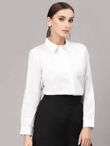 Style Quotient Women White Shirt Style Top