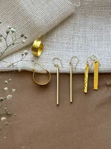 Niska Contemporary Drop Earrings