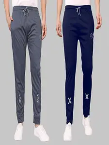 Moda Rapido Men Pack Of 2 Mid-Rise Joggers
