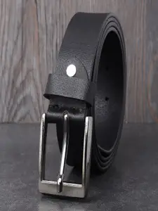 Provogue Men Textured Leather Formal Belt