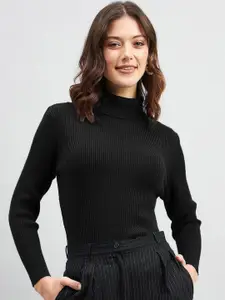 CLAFOUTIS Women Solid Sweatshirt