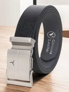 Provogue Men Textured Leather Belt