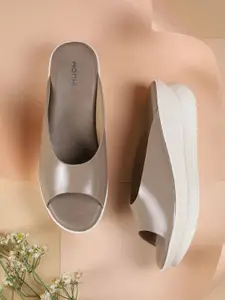 Mochi Open Toe Wedge Heel Sandals