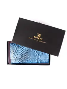 CIMONI Textured Leather Two Fold Wallet