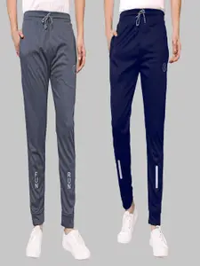 Moda Rapido Men Pack Of 2 Mid-Rise Joggers