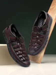 SHUAN Men Fisherman Sandals