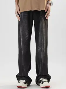 StyleCast x Revolte Men Straight Fit Mid-Rise Light Fade Jeans